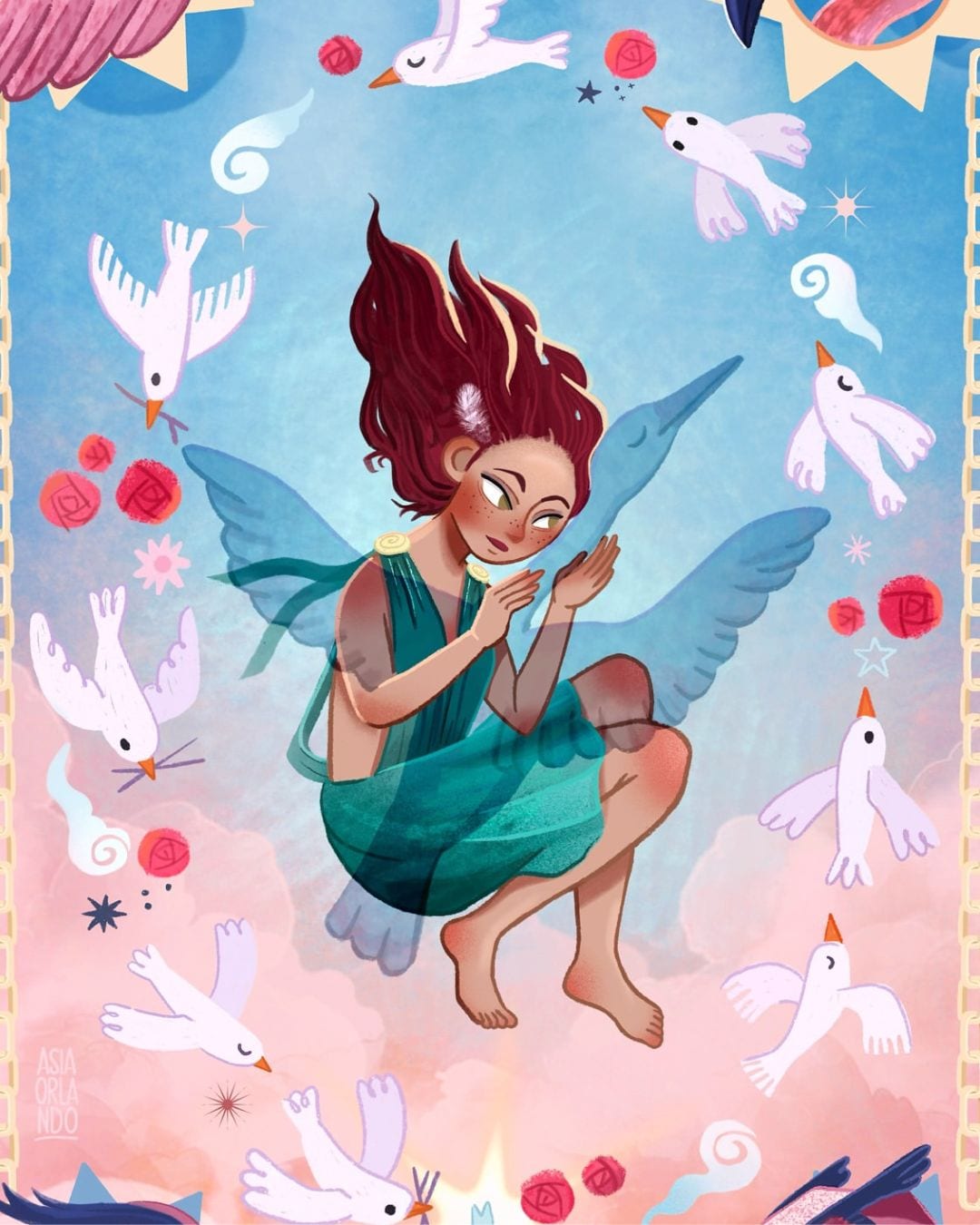 Major Arcana Tarot Cards by Asia Orlando