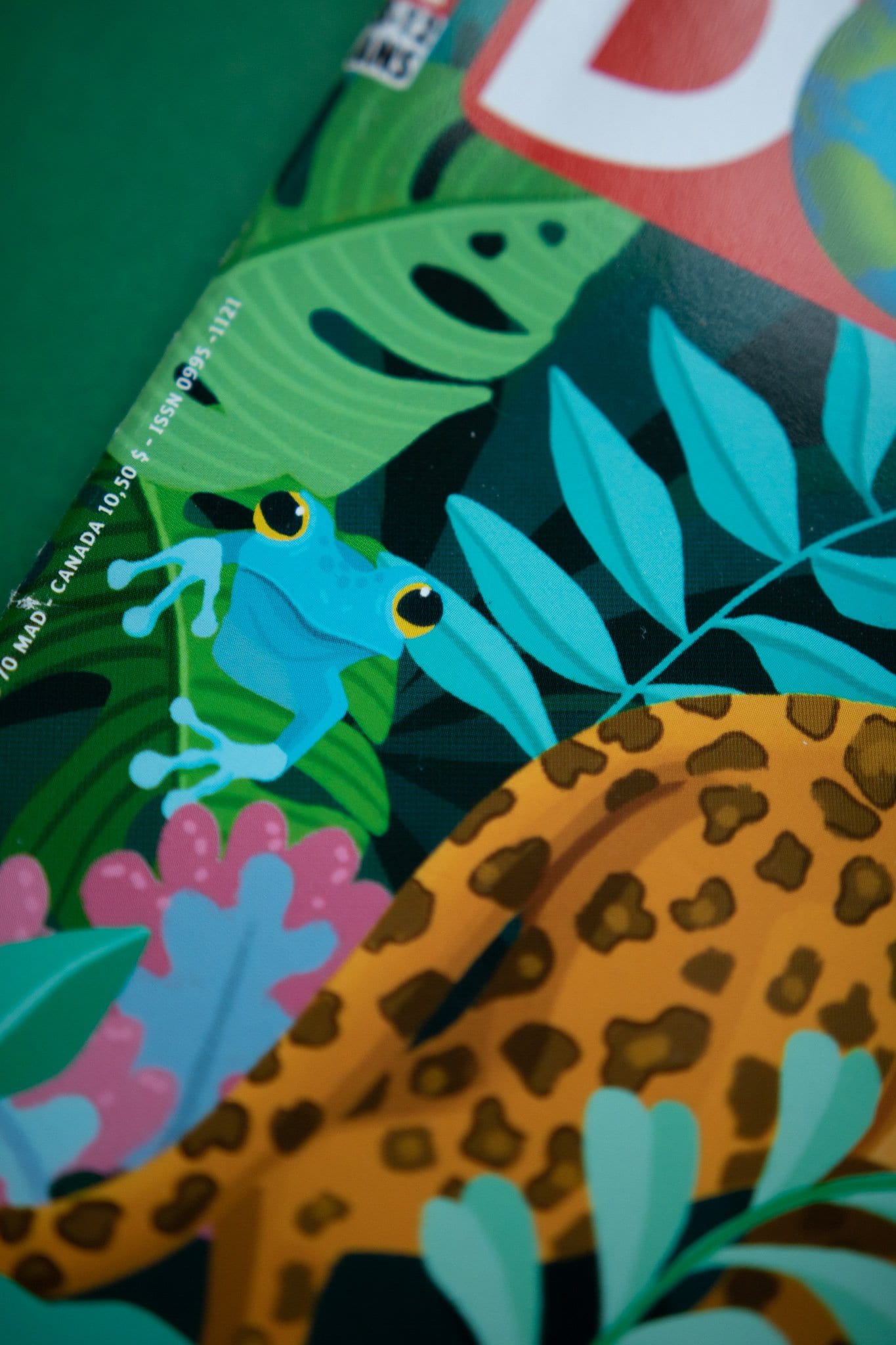 Cover composition focused on the jungle setting.