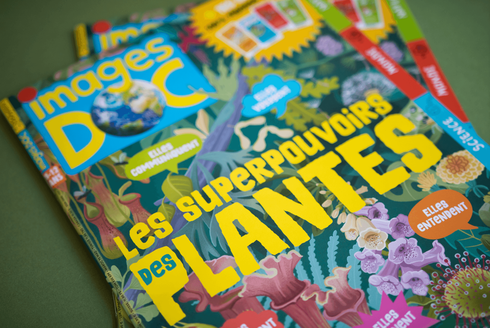 Images Doc issue 401 alternate cover composition, wider jungle scene.