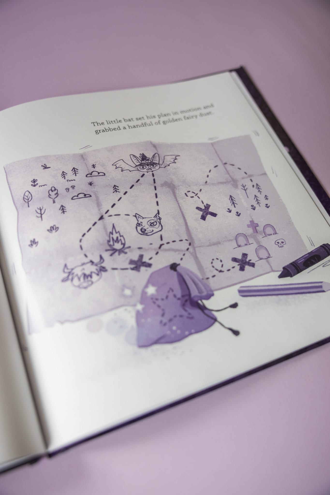 Mugo's Universe book illustration detail by Asia Orlando.