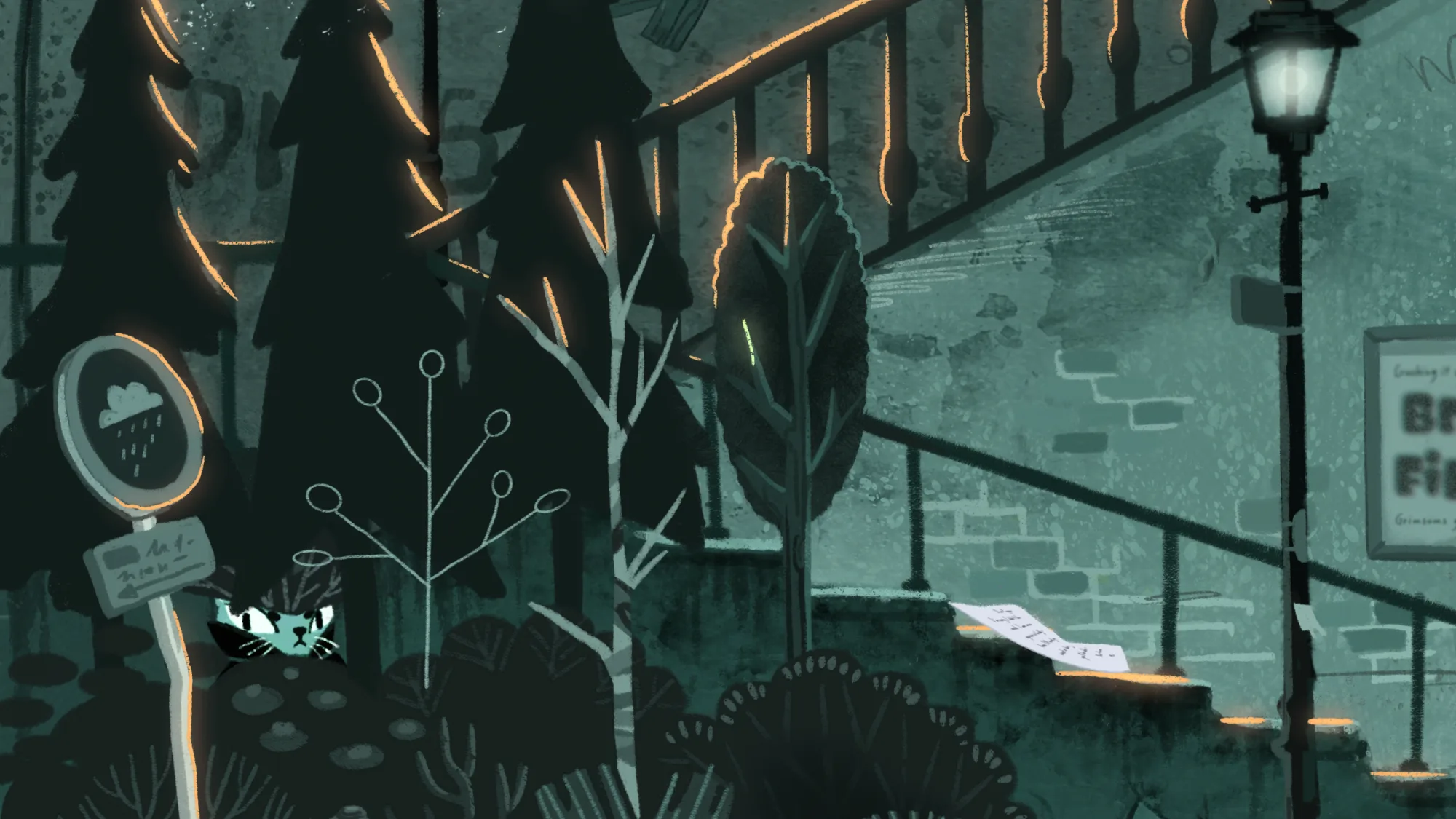 Square crop from The Spyson short story by Asia Orlando, scene 4.